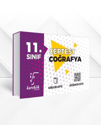 Karekök Yayınları 11.Sınıf Coğrafya CEP TEST