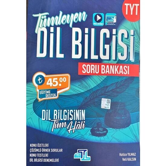 Tümler Yayınları TYT Tümler Soru Bankası Dilbilgisi  - 2022