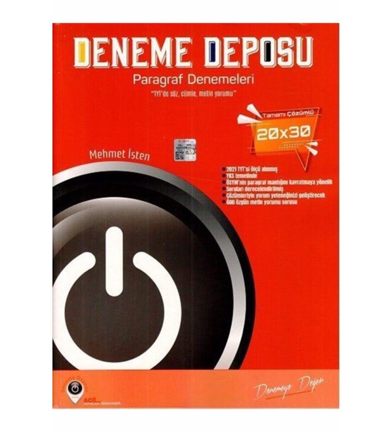 Deneme Deposu Yayınları TYT Paragraf - 2022-23