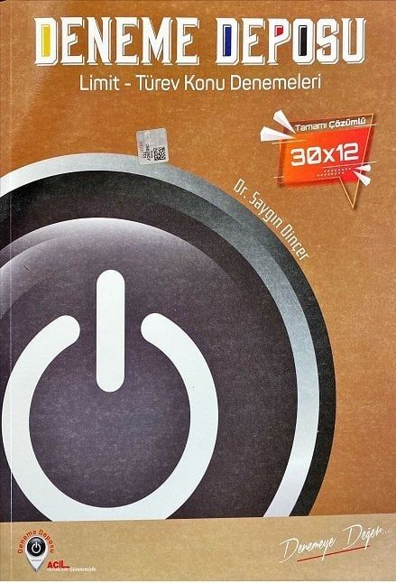 Deneme Deposu Yayınları AYT Limit - Türev - 2022