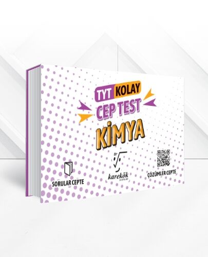 Karekök Yayınları TYT Kimya Kolay CEP TEST