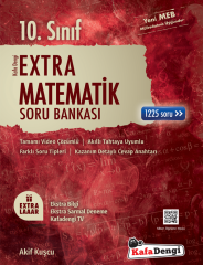KafaDengi Yayınları 10.Sınıf Extra Matematik Soru Bankası