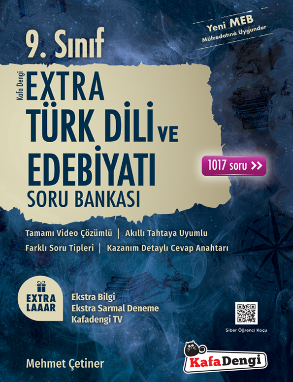 KafaDengi Yayınları 9.Sınıf Extra Türk Dili ve Edebiyatı Soru Bankası