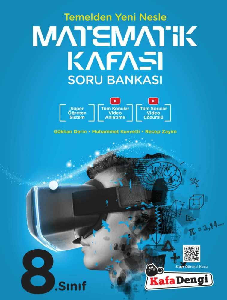 KafaDengi Yayınları 8.Sınıf Matematik Kafası Soru Bankası