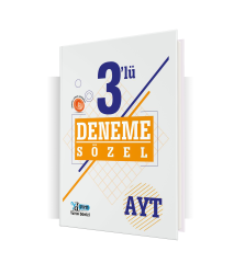 Yayın Denizi Yayınları AYT Pro Deneme 3'lü  Sözel - 2022