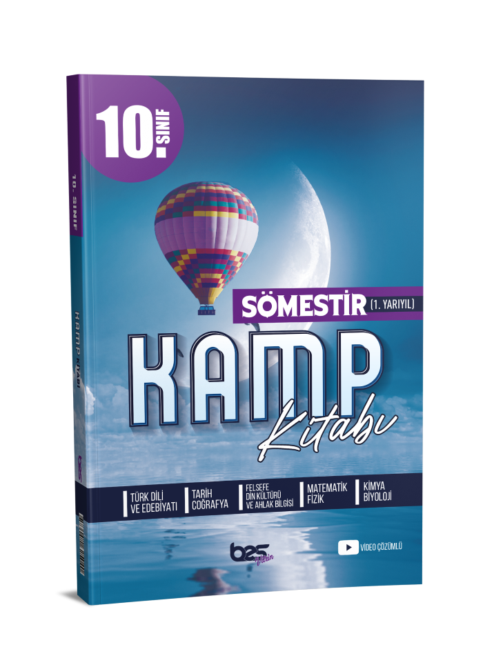 BES Yayınları 10.Sınıf 1. Dönem Kamp Sömestr Tüm Dersler - 22-23