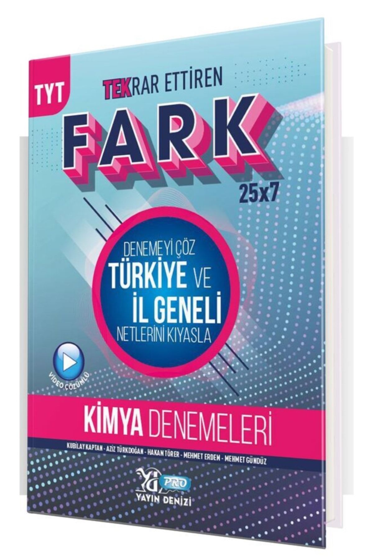 Yayın Denizi Yayınları TYT Pro Fark Deneme Kimya - 2022