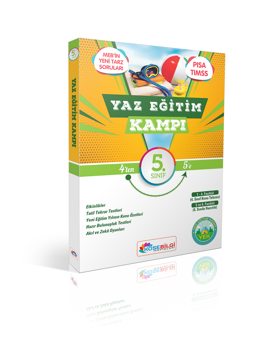 Köşebilgi Yayınları 5. Sınıf Yaz Kursu Kitabı