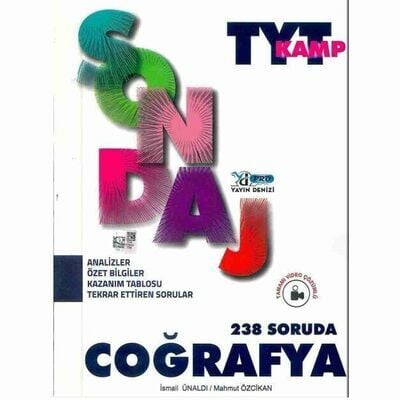 Yayın Denizi Yayınları TYT Pro Sondaj Kamp Coğrafya - 2022