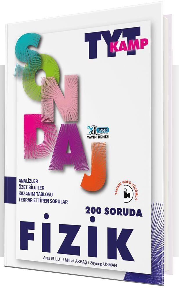Yayın Denizi Yayınları TYT Pro Sondaj Kamp Fizik - 2022