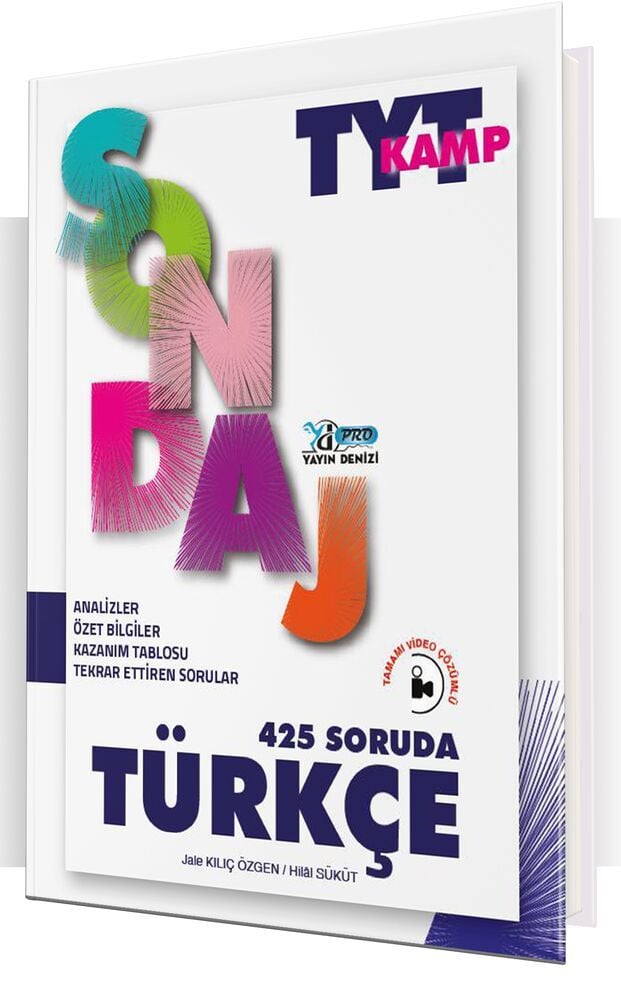 Yayın Denizi Yayınları TYT Pro Sondaj Kamp Türkçe - 2022