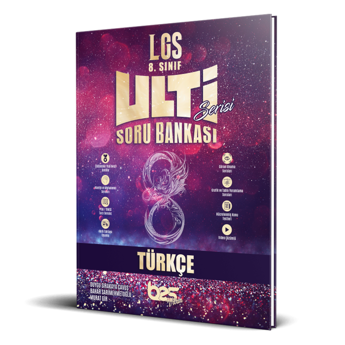 Bes Yayınları Ulti 8.Sınıf Soru Bankası Türkçe - 2022-23