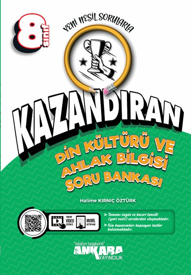 Ankara Yayıncılık 8.Sınıf Kazandıran Din Kül. ve Ahl. Bil. Soru Bankası