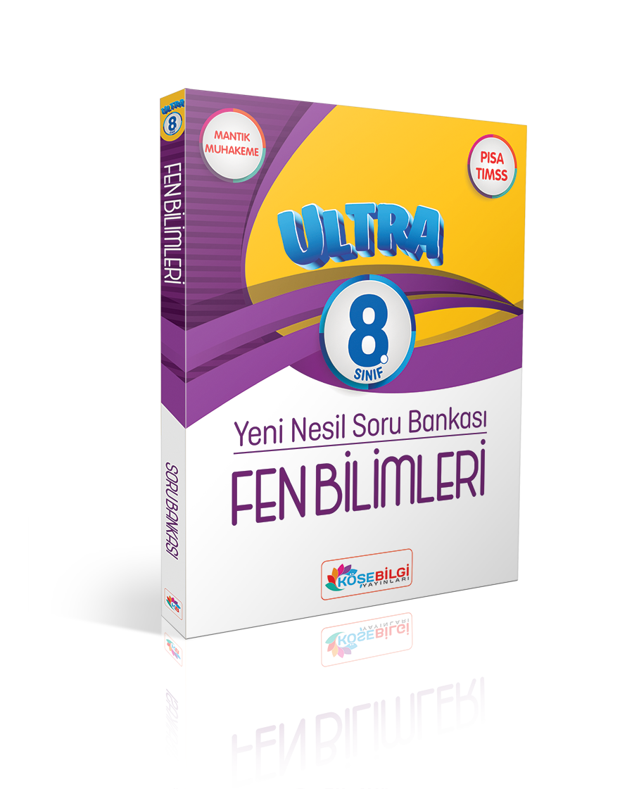 Köşebilgi Yayınları 8. Sınıf Ultra Fen Bilimleri Çözümlü Soru Bankası