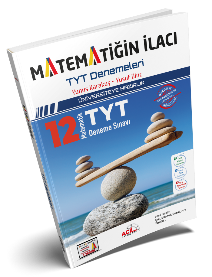 Acil Yayınları TYT Deneme Matematiğin İlacı - 2022