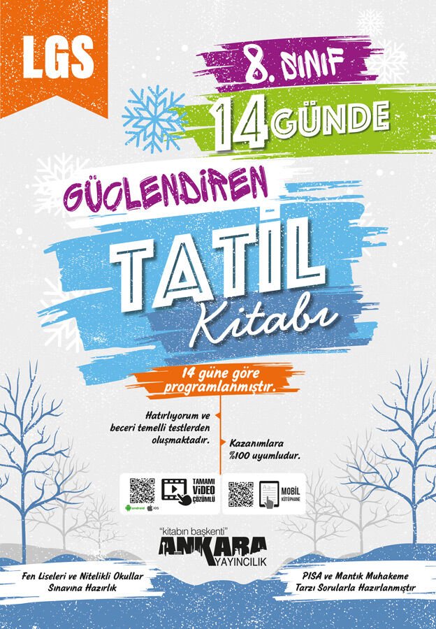 Ankara Yayıncılık 8.Sınıf Güçlendiren 14 Günde Kamp Kitabı