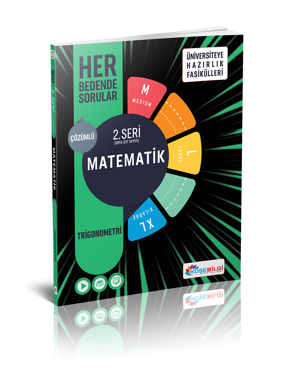 Köşebilgi Yayınları Üniversite Hazırlık Her Bedende Matematik 2.Seri - Trigonometri