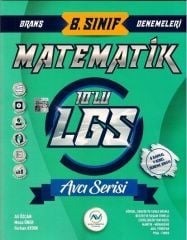 Av Yayınları 8. Sınıf Av LGS Deneme 10'lu Matematik - 2022