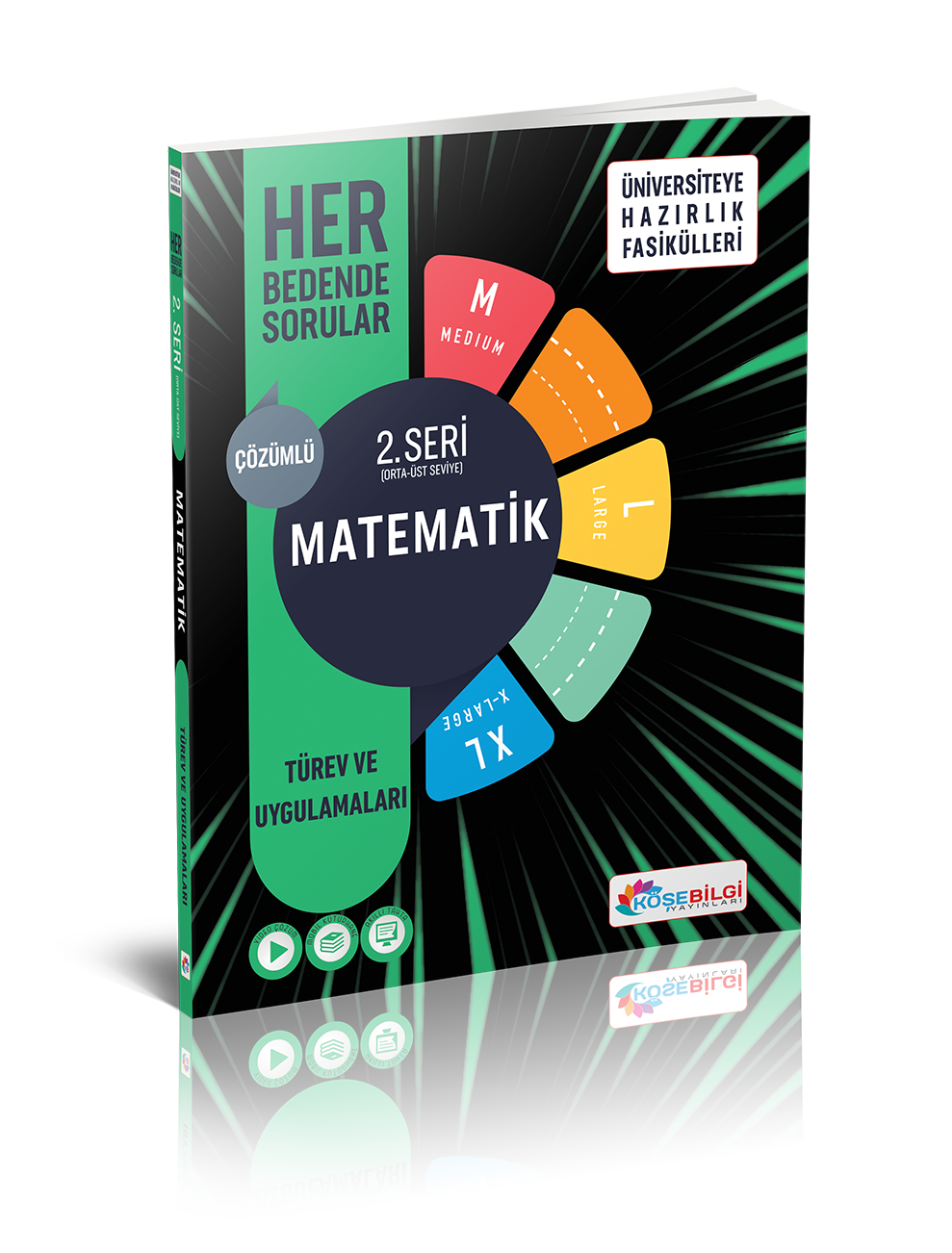 Köşebilgi Yayınları Üniversite Hazırlık Her Bedende Matematik-2.Seri-Türev Uygulamaları