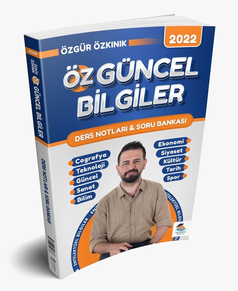 Akademi Denizi Yayıncılık Kpss Gk Öz Güncel Bilgiler Video Not.-Sb- 2022