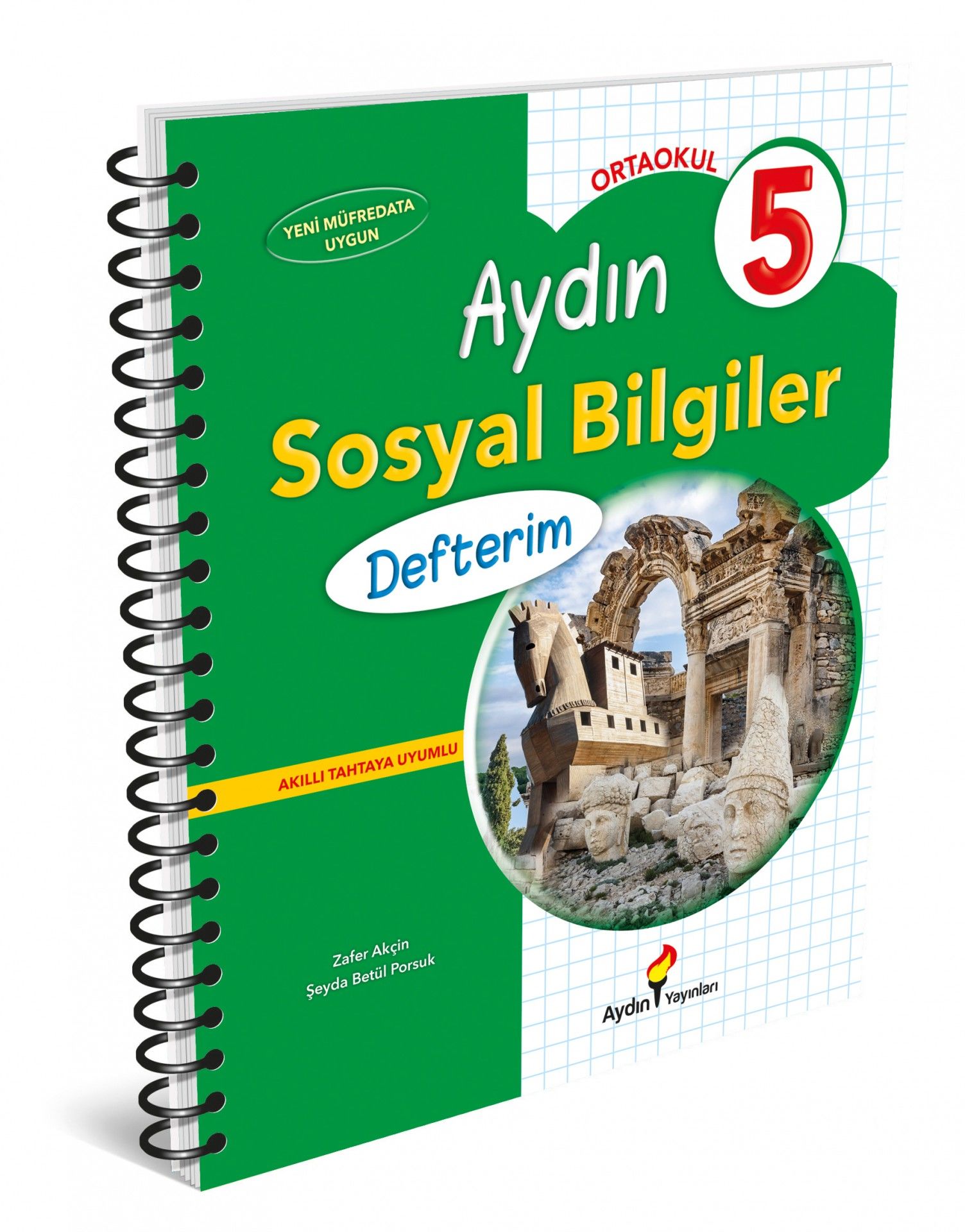 Aydın Yayınları Ortaokul 5 Aydın Sosyal Bilgiler Defterim