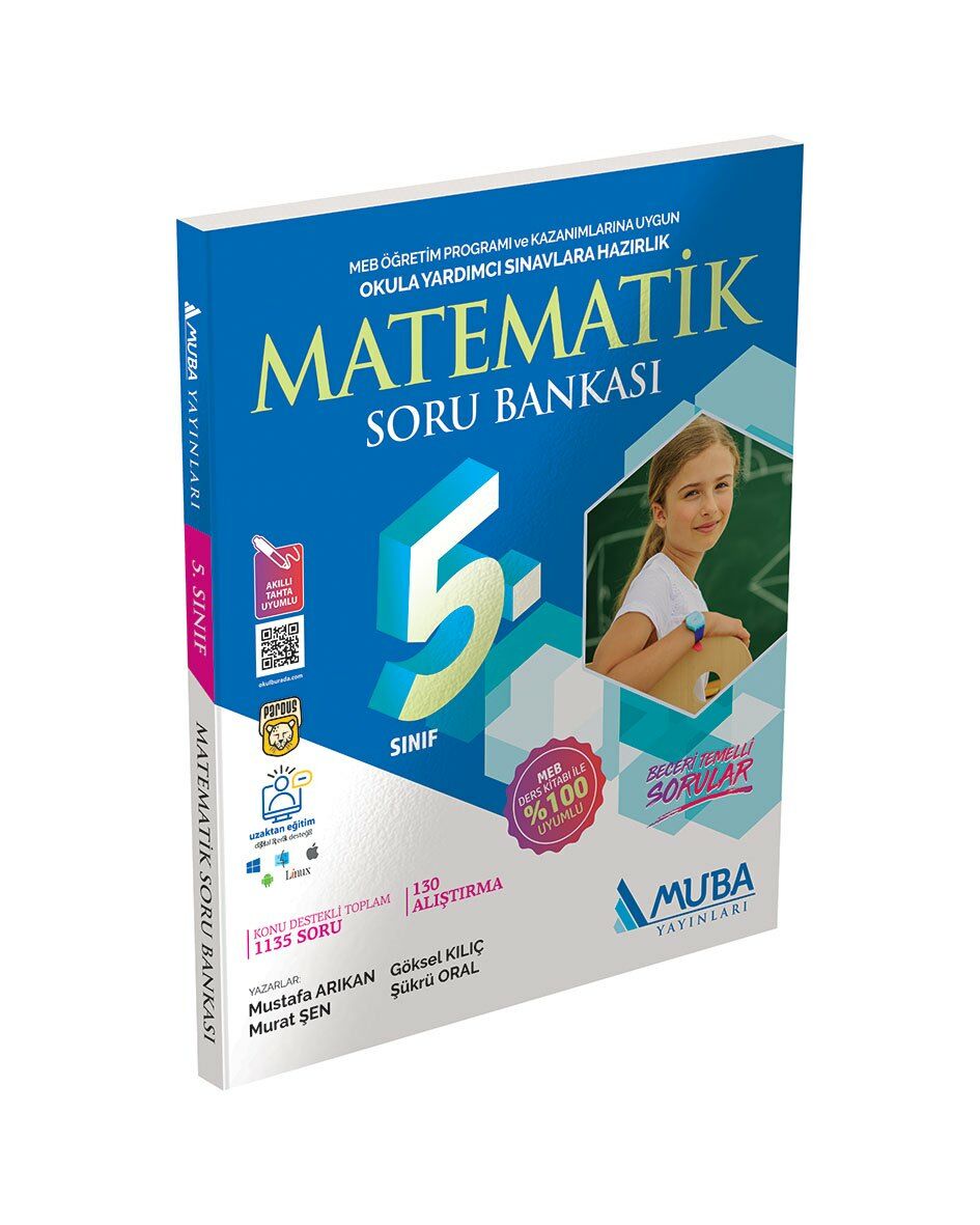 Muba Yayınları 5. Sınıf Matematik Soru Bankası