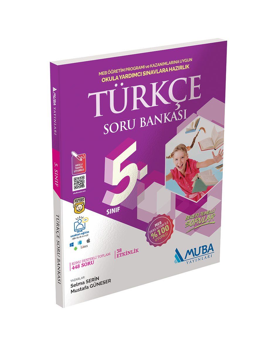 Muba Yayınları 5. Sınıf Türkçe Soru Bankası