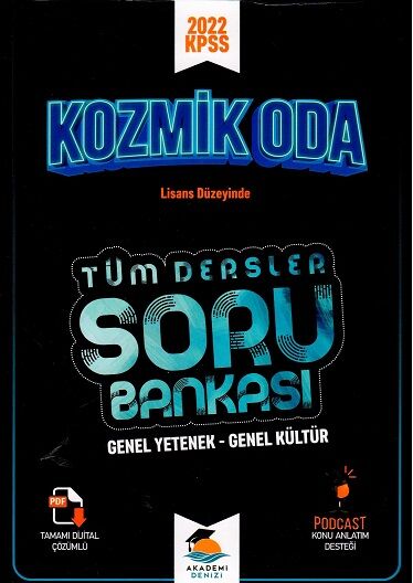 Akademi Denizi Yayıncılık Kpss Kozmik Oda Tüm Ders S.B. Lisans - 2022