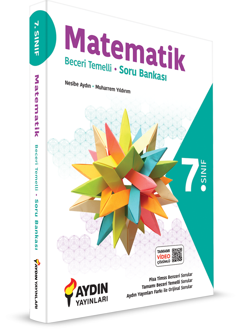 Aydın Yayınları 7. Sınıf Matematik Beceri Temelli Soru Bankası