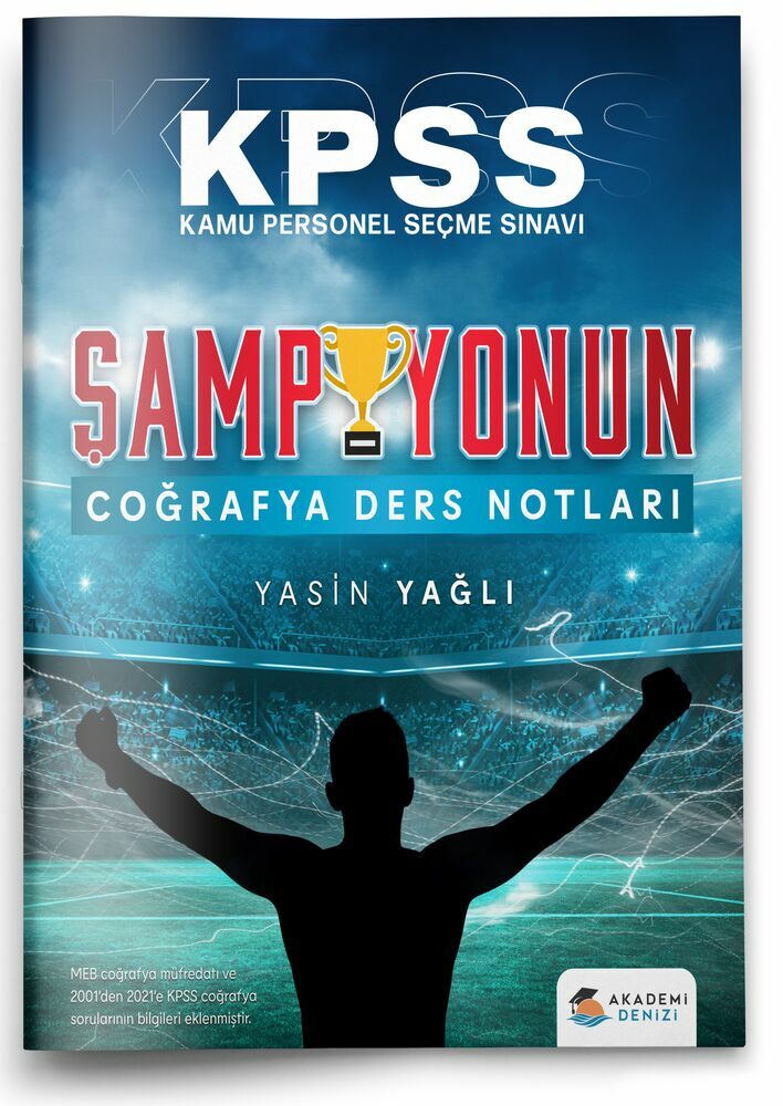 Akademi Denizi Yayıncılık Kpss Şampiyonun Coğrafya Ders Notları -2022