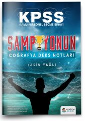 Akademi Denizi Yayıncılık Kpss Şampiyonun Coğrafya Ders Notları -2022