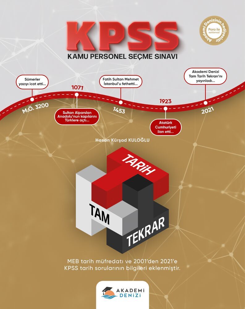 Akademi Denizi Yayıncılık Kpss Tam Tekrar Tarih - 2022