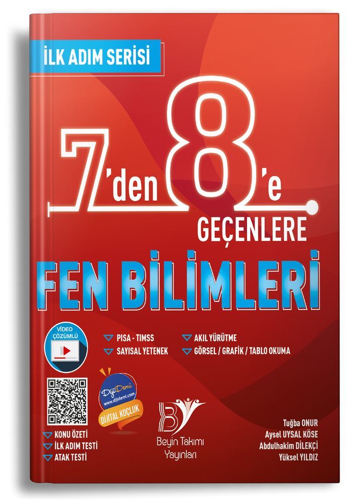 Beyin Takımı Yayınları İlk Adım 7 Den 8 E Geçenlere S.B. Fen Bilimleri - 2022