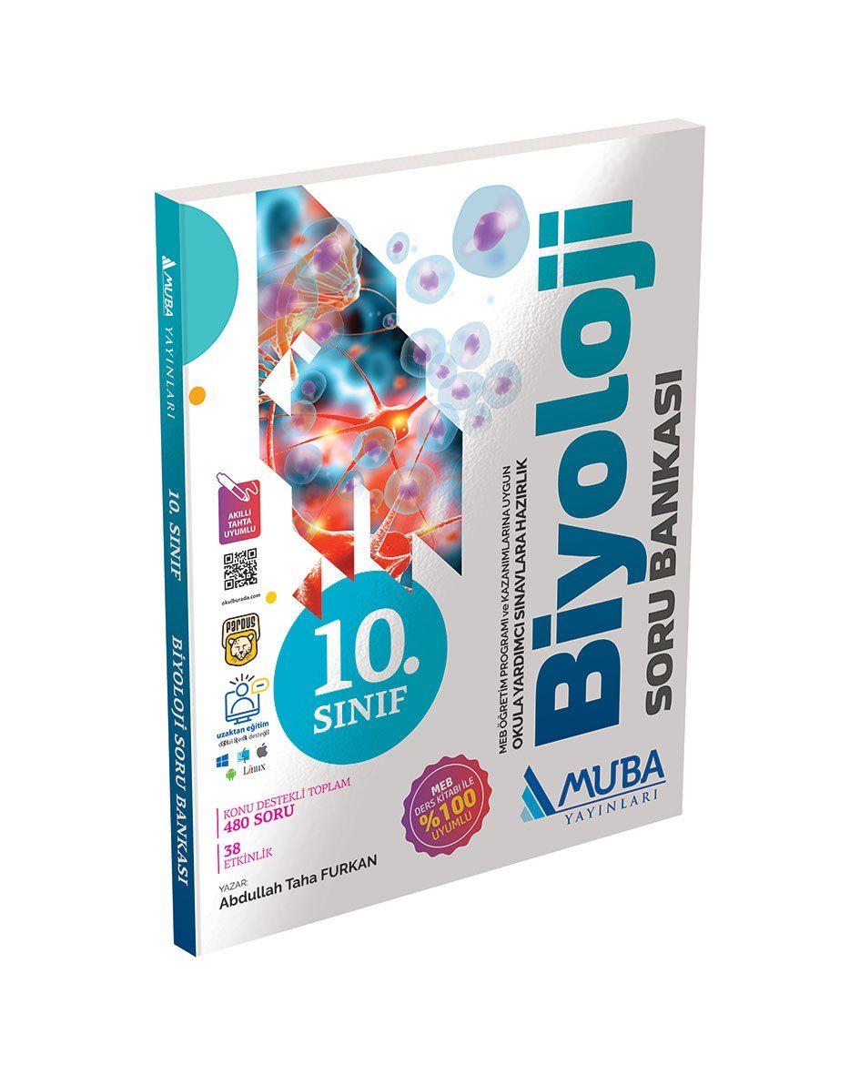 Muba Yayınları 10. Sınıf Biyoloji Soru Bankası