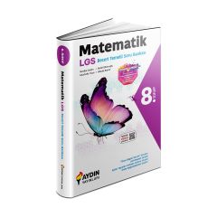 Aydın Yayınları 8. Sınıf Matematik Beceri Temelli Soru Bankası