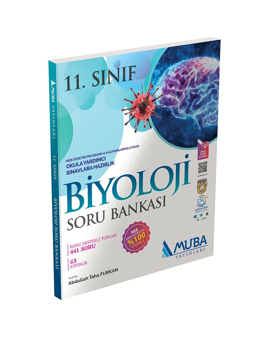 Muba Yayınları 11. Sınıf Biyoloji Soru Bankası