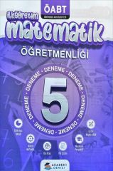 Akademi Denizi Yayıncılık Öabt İlköğretim Matematik  5 Li Deneme Seti -2022