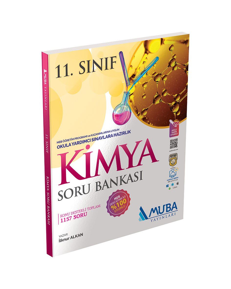 Muba Yayınları 11. Sınıf Kimya Soru Bankası