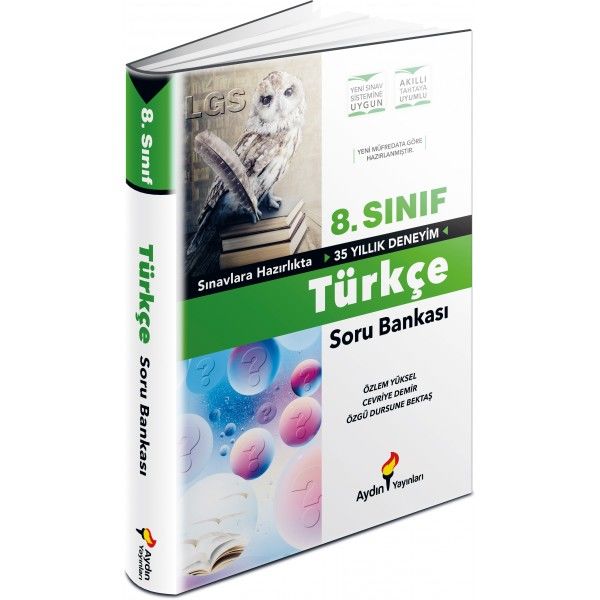 Aydın Yayınları 8. Sınıf Türkçe Soru Bankası