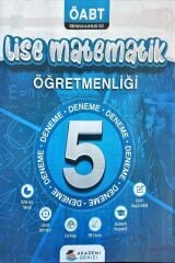 Akademi Denizi Yayıncılık Öabt Lise Matematik 5 Li Deneme Seti -2022