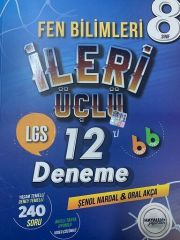 Hayalimo Yayınları 8. Sınıf İleri Üçlü 12'li Deneme Fen Bilimleri- 2022