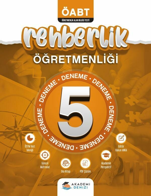 Akademi Denizi Yayıncılık Öabt Rehberlik Öğret.5 Li Deneme -2022