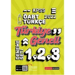 Akademi Denizi Yayıncılık Öabt Türkçe Öğret.3 Lü Deneme Seti -2022