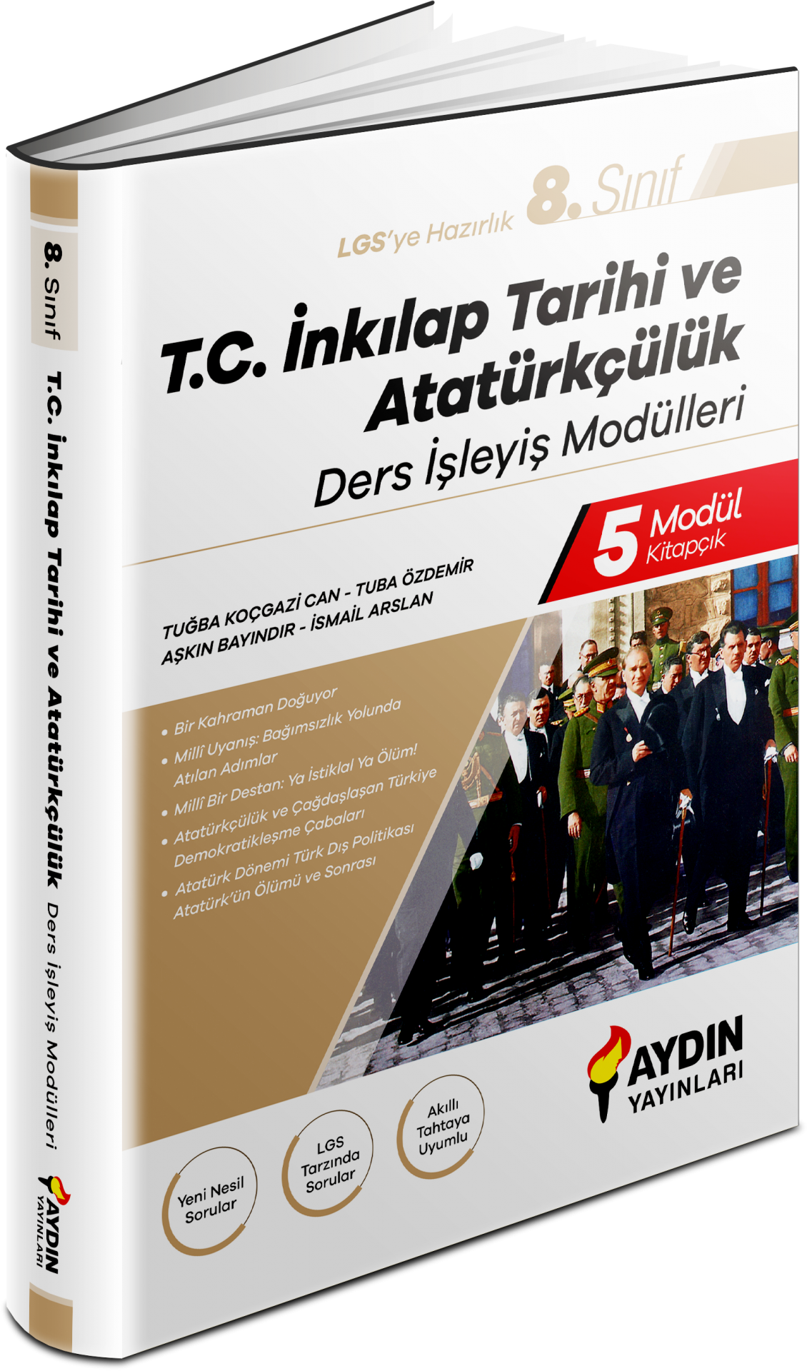 Aydın Yayınları 8. Sınıf Aydın İnkılap Tarihi ve Atatürkçülük Ders İşleyiş Modülleri
