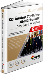 Aydın Yayınları 8. Sınıf Aydın İnkılap Tarihi ve Atatürkçülük Ders İşleyiş Modülleri