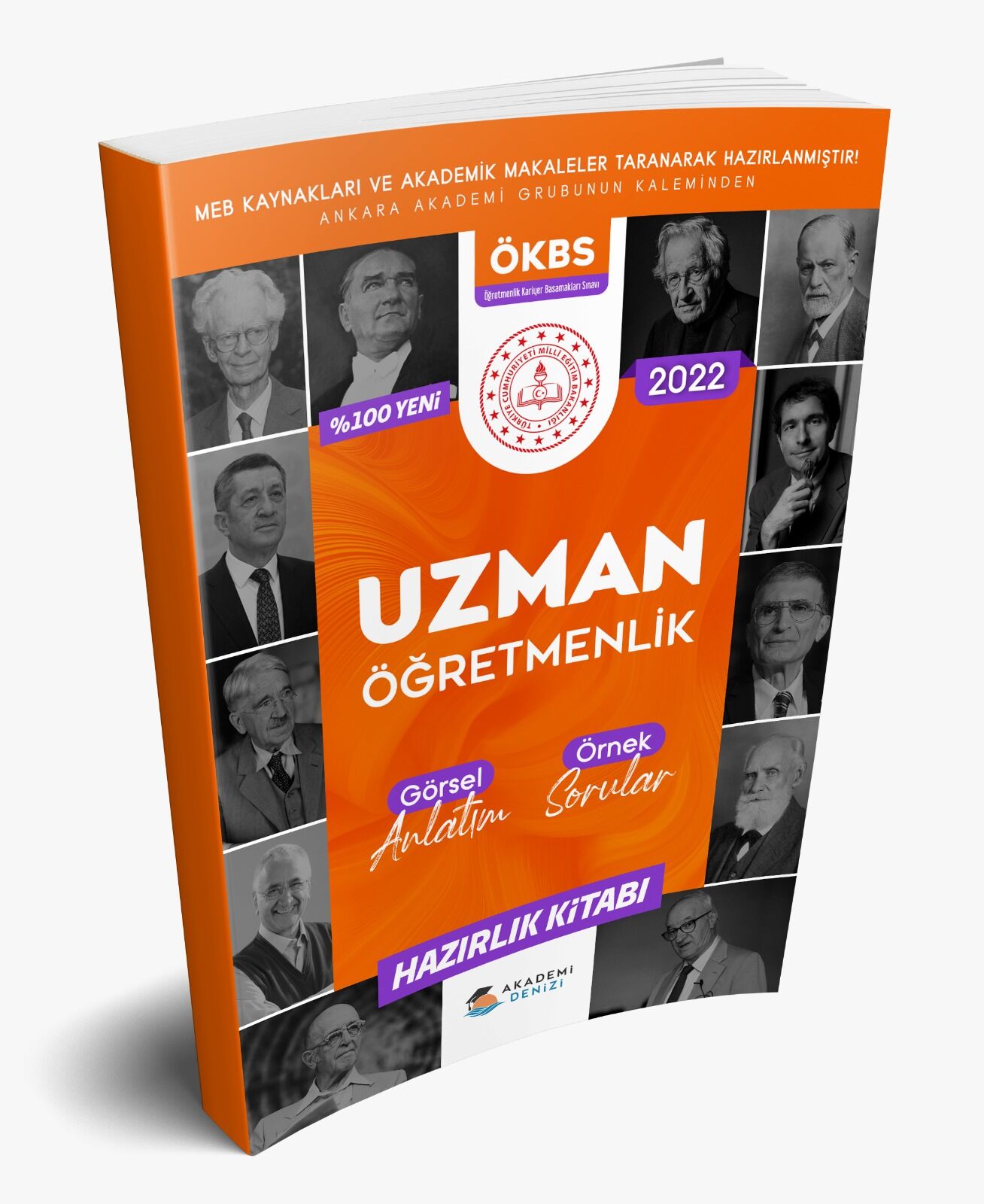 Akademi Denizi Yayıncılık Ökbs Uzman Öğretmenlik Görsel An.Örn.Sor-2022