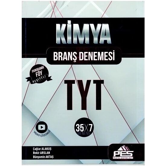 Pes Yayınları TYT Branş Deneme Kimya - 2022