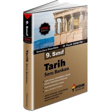 Aydın Yayınları 9. Sınıf Tarih Konu Özetli Soru Bankası