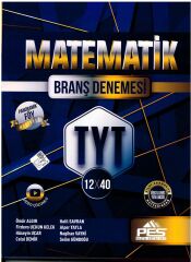 Pes Yayınları TYT Branş Deneme Matematik 12*40 - 2022
