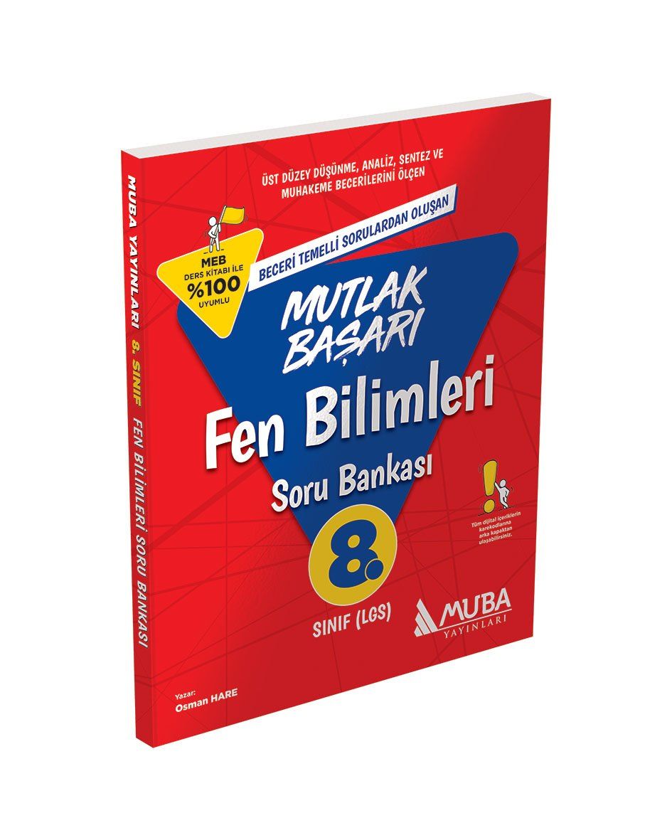 Muba Yayınları Mutlak Başarı LGS Fen Bilimleri Soru Bankası